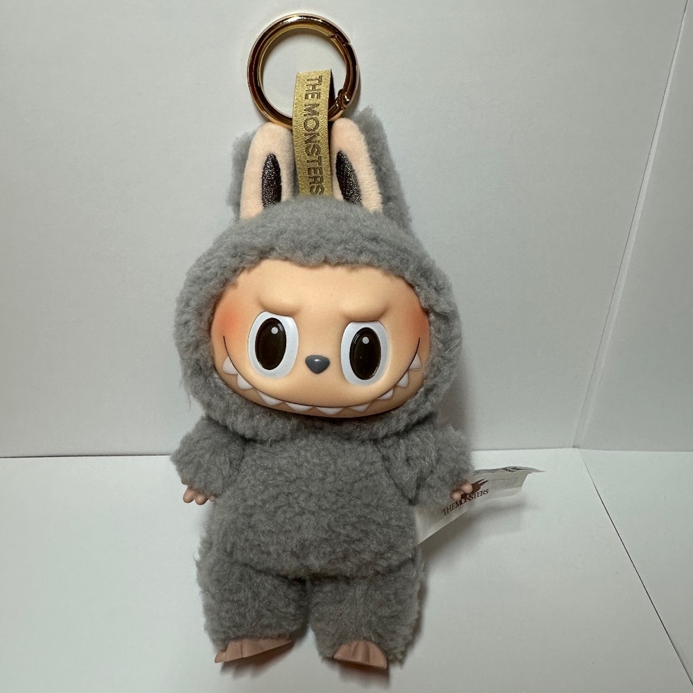 Labubu Exciting Macaron - Sesame Bean - Pop Mart Monsters Pendant authentic new